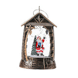 Maxbell Retro Christmas Lantern Ornament Outdoor Indoor Wedding Props Christmas Tree Old Man