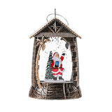 Maxbell Retro Christmas Lantern Ornament Outdoor Indoor Wedding Props Christmas Tree Old Man