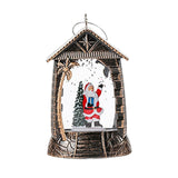 Maxbell Retro Christmas Lantern Ornament Outdoor Indoor Wedding Props Christmas Tree Old Man