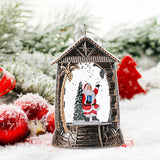 Maxbell Retro Christmas Lantern Ornament Outdoor Indoor Wedding Props Christmas Tree Old Man