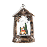 Maxbell Retro Christmas Lantern Ornament Outdoor Indoor Wedding Props Christmas Tree Deer