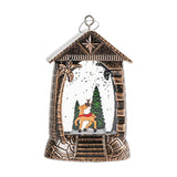 Maxbell Retro Christmas Lantern Ornament Outdoor Indoor Wedding Props Christmas Tree Deer