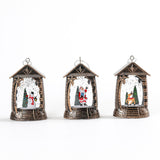 Maxbell Retro Christmas Lantern Ornament Outdoor Indoor Wedding Props Christmas Tree Deer