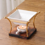 Maxbell Essential Oil Burner Tealight Holder Diffuser for Living Room Decoration