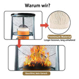 Maxbell Wick Oil Lamp Cotton Burning Furnace Core Oil Lamps Accessories