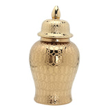 Maxbell Jar Vase Versatile Collectable Porcelain Gold for Gift Kitchen Display