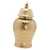 Maxbell Jar Vase Versatile Collectable Porcelain Gold for Gift Kitchen Display