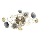 Maxbell Wall Hanging Clocks Iron Art Atmosphere Mute for Bedroom Dining Room Hotel horizontal medium