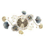 Maxbell Wall Hanging Clocks Iron Art Atmosphere Mute for Bedroom Dining Room Hotel horizontal medium