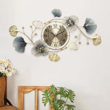 Maxbell Wall Hanging Clocks Iron Art Atmosphere Mute for Bedroom Dining Room Hotel horizontal medium