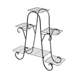 Maxbell 3 Layer Plant Stand Metal Display Holder Outdoor Decoration for Planter Rack