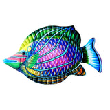 Maxbell fish Decor Statue Wall Decoration for Bathroom Balcony Office Green