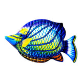 Maxbell fish Decor Statue Wall Decoration for Bathroom Balcony Office Blue