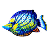 Maxbell fish Decor Statue Wall Decoration for Bathroom Balcony Office Blue