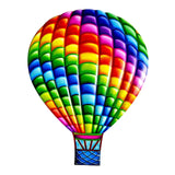 Maxbell Modern Hot Air Balloon Pendant Collection for Festival Wedding Decoration Blue