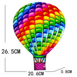 Maxbell Modern Hot Air Balloon Pendant Collection for Festival Wedding Decoration Pink