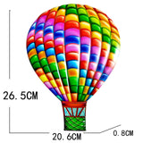 Maxbell Modern Hot Air Balloon Pendant Collection for Festival Wedding Decoration Green