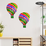 Maxbell Modern Hot Air Balloon Pendant Collection for Festival Wedding Decoration Green