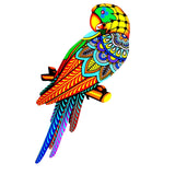 Maxbell bird Wall Art Decor Sculpture Hanging Decor for Indoor Outdoor Fence yellow to left