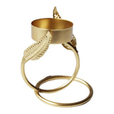 Maxbell Tabletop Metal Candle Holder Candlestick Holder Home Decor Unique Shape B