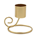 Maxbell Tabletop Metal Candle Holder Candlestick Holder Home Decor Unique Shape F