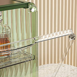 Maxbell Transparent Display Case Holder Countertop Desktop for Bedroom Mugs Storage L