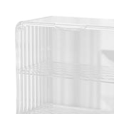 Maxbell Transparent Display Case Holder Countertop Desktop for Bedroom Mugs Storage L