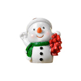 Maxbell Christmas Resin Figurine Decor Durable Prop Ornaments Festival for Office Snowman