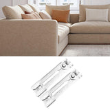 Maxbell 2x Sectional Lock Easy to Install Self Locking Universal Sofa Connectors 13.7cm