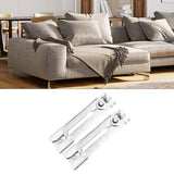 Maxbell 2x Sectional Lock Easy to Install Self Locking Universal Sofa Connectors 13.7cm