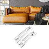 Maxbell 2x Sectional Lock Easy to Install Self Locking Universal Sofa Connectors 13.7cm