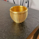 Maxbell Sculpted Brass Fengshui Bowl Homeware Cornucopia for Drinking Office Dorm