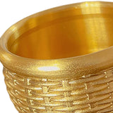 Maxbell Sculpted Brass Fengshui Bowl Homeware Cornucopia for Drinking Office Dorm