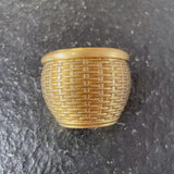 Maxbell Sculpted Brass Fengshui Bowl Homeware Cornucopia for Drinking Office Dorm