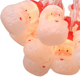 Maxbell Christmas String Lights Beautiful Santa Claus Decorative for Garden Weddings 5 meters 40 lights