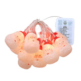 Maxbell Christmas String Lights Beautiful Santa Claus Decorative for Garden Weddings 5 meters 40 lights