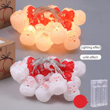 Maxbell Christmas String Lights Beautiful Santa Claus Decorative for Garden Weddings 5 meters 40 lights