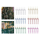 Maxbell 6x Christmas Tree Candy Cane Crutch Decoration Gift for New Year Xmas Home Aureate