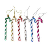 Maxbell 6x Christmas Tree Candy Cane Crutch Decoration Gift for New Year Xmas Home Aureate