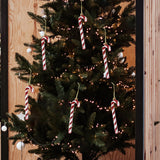 Maxbell 6x Christmas Tree Candy Cane Crutch Decoration Gift for New Year Xmas Home Red