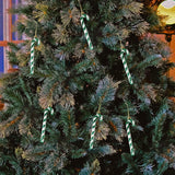 Maxbell 6x Christmas Tree Candy Cane Crutch Decoration Gift for New Year Xmas Home Green