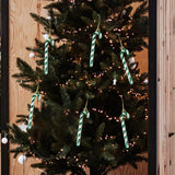 Maxbell 6x Christmas Tree Candy Cane Crutch Decoration Gift for New Year Xmas Home Green