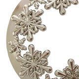 Maxbell Candle Topper Stable Burning Jar Candle Sleeve for Birthday Dinner Argent