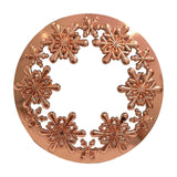 Maxbell Candle Topper Stable Burning Jar Candle Sleeve for Birthday Dinner Gold