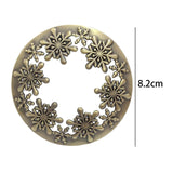 Maxbell Candle Topper Stable Burning Jar Candle Sleeve for Birthday Dinner Cyan