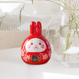 Maxbell Chinese New Year Rabbit Statue Small Bunny Figurine Miniature for Desk Decor