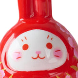 Maxbell Chinese New Year Rabbit Statue Small Bunny Figurine Miniature for Desk Decor