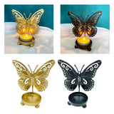 Maxbell Butterfly Candle Holder Carved Tealight Holders Candlestick Festival Decor Aureate