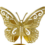 Maxbell Butterfly Candle Holder Carved Tealight Holders Candlestick Festival Decor Aureate