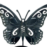 Maxbell Butterfly Candle Holder Carved Tealight Holders Candlestick Festival Decor Black